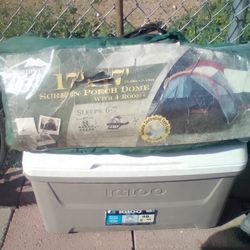 Northwest Territory 17'x17' Screen Porch Dome With 4 Rooms