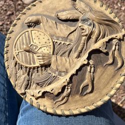 12” Native Plaque