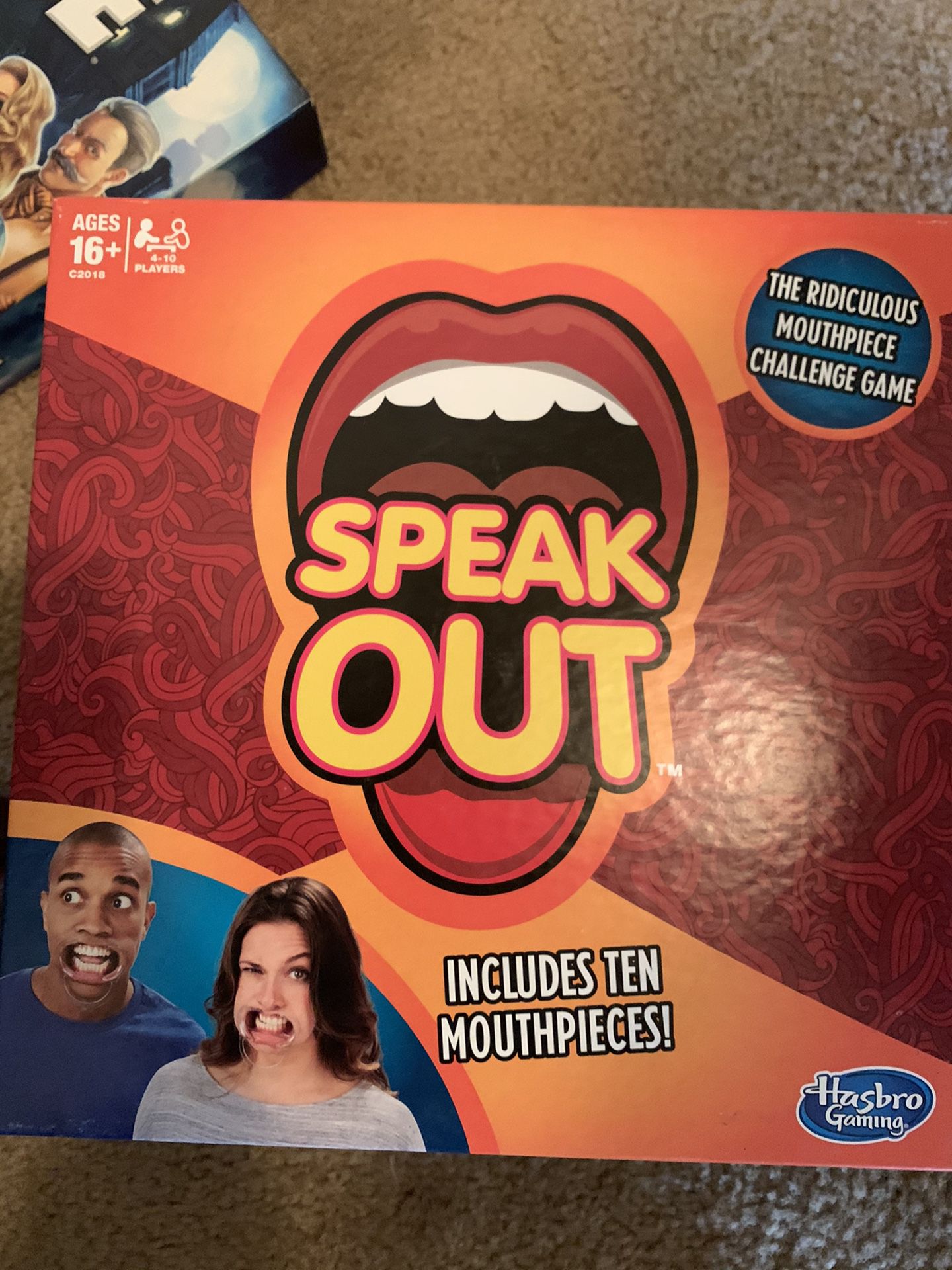 Board game, speak out