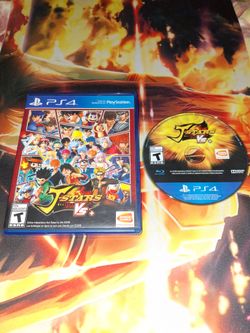 PS4 J-STARS VICTORY VS+ GAME...VERY GOOD CONDITION,  NO MANUAL...ADULT OWNED AND KEPT IN A SMOKE FREE HOME...$30 OBO...