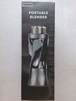 BESNOOW Portable Blender 700ml — 6000mAh High Capacity Smoothie Maker (Brand New - White)