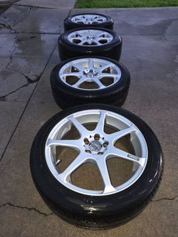 5X100 RIMS WHEELS KONIG TANTRUM 17 inch