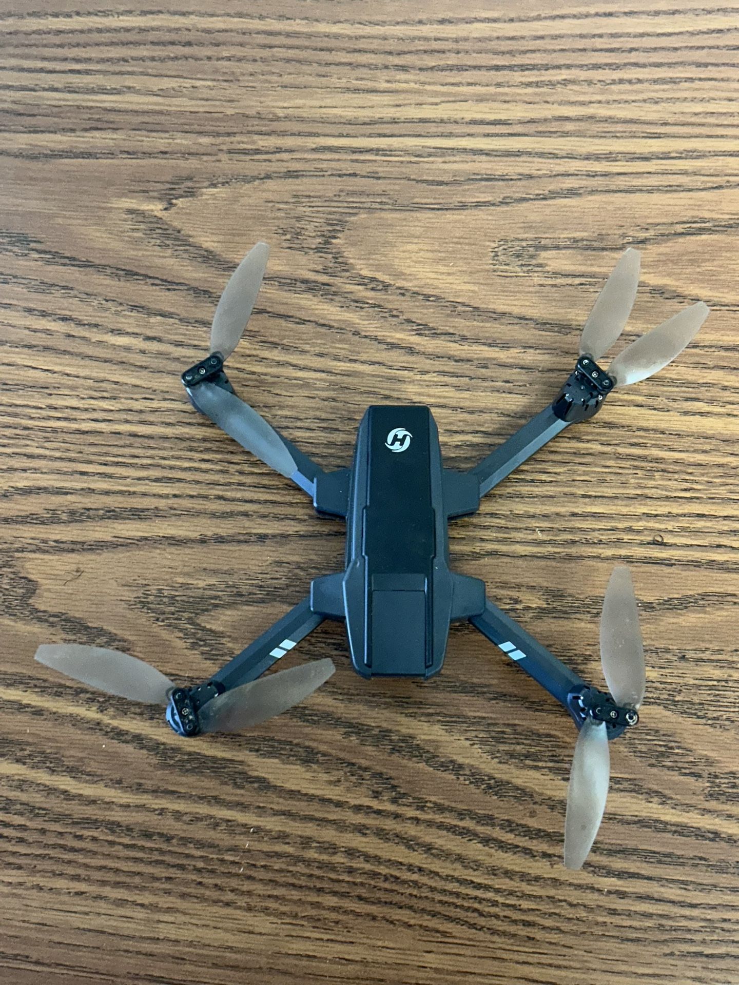 Selling a Holy Stone foldable drone in good condition.