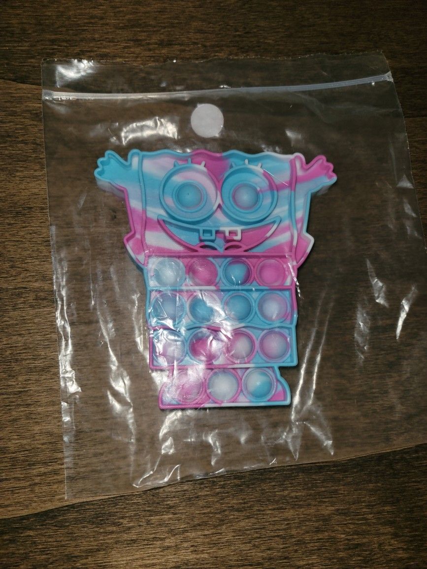 Spongebob Pop It Fidget Toy