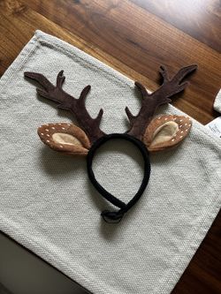 Dog Reindeer Antlers