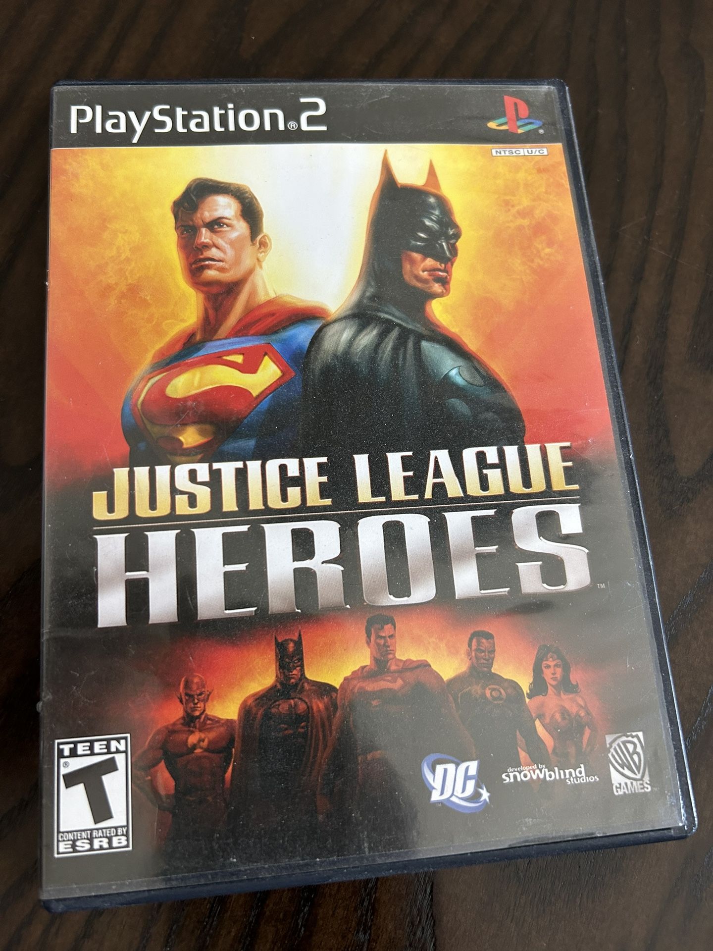 Justice League Heroes PS2 Sony PlayStation 2, 2006