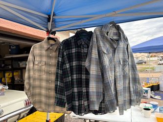 Used Pendleton's at my garage sale today
