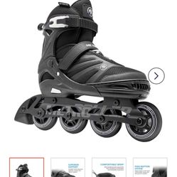Inline Rollerblades Adjustable Size From 7-10.5