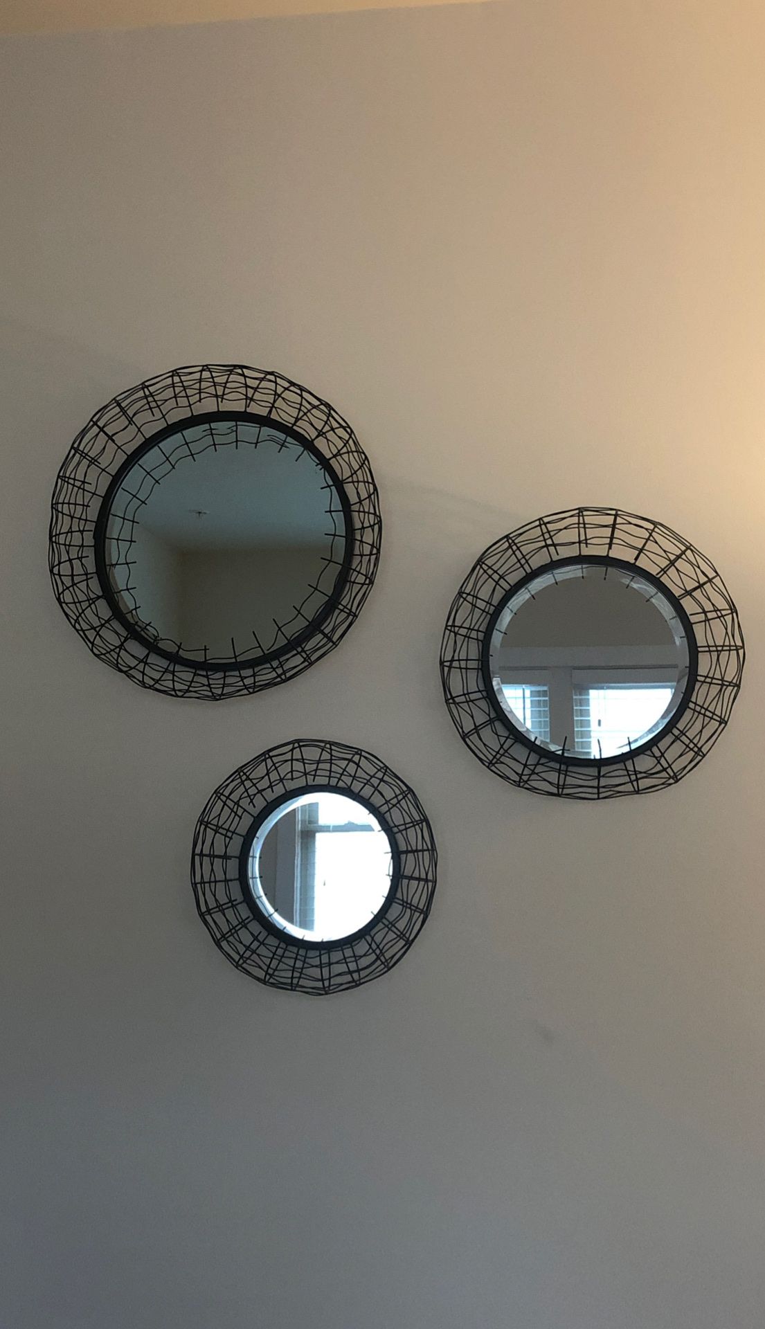 Mirrored Wall Decor (3 Pieces)