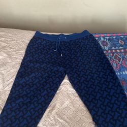 Burberry Blue And Black