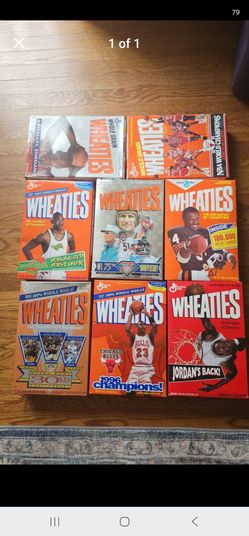 10 Michael Jordan Wheaties Boxes