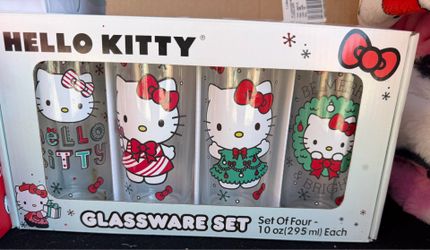 HK Christmas glass sets