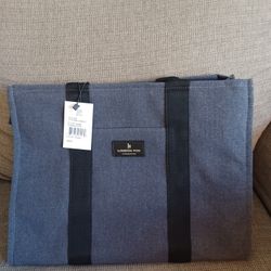 London Fog Canvas Tote Bag