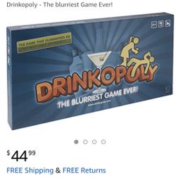 Drinkopoly Board game