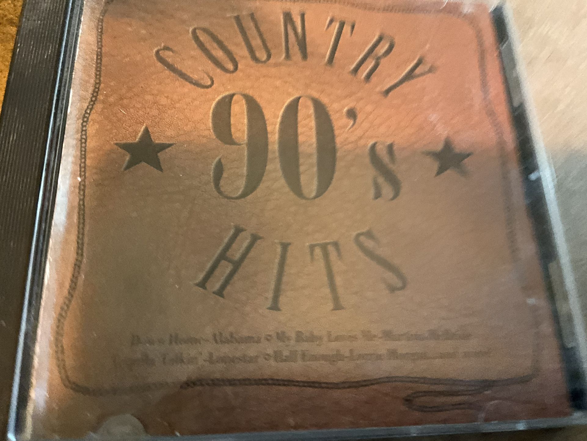 90’s COUNTRY HITS - CD 1997 - 10 TRACKS - $3