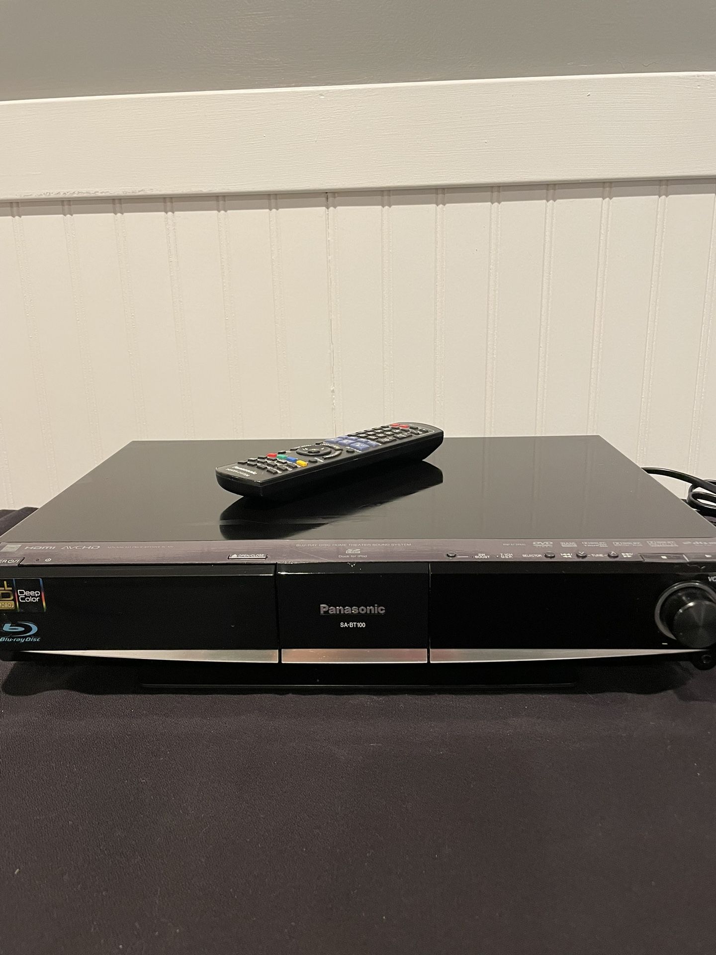 Panasonic Blue Ray Disk Player