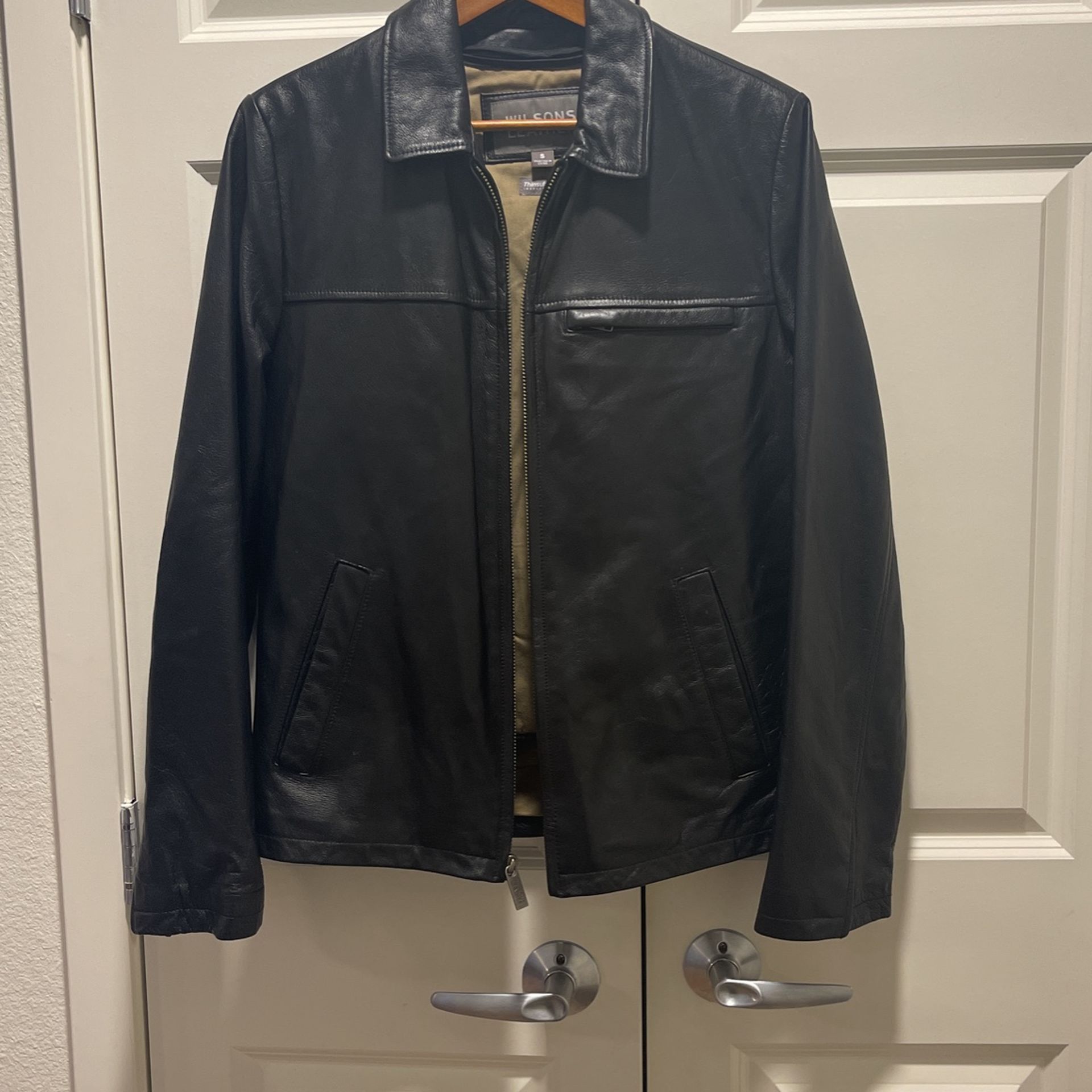 Men’s Wilson’s Leather Jacket Size Small 