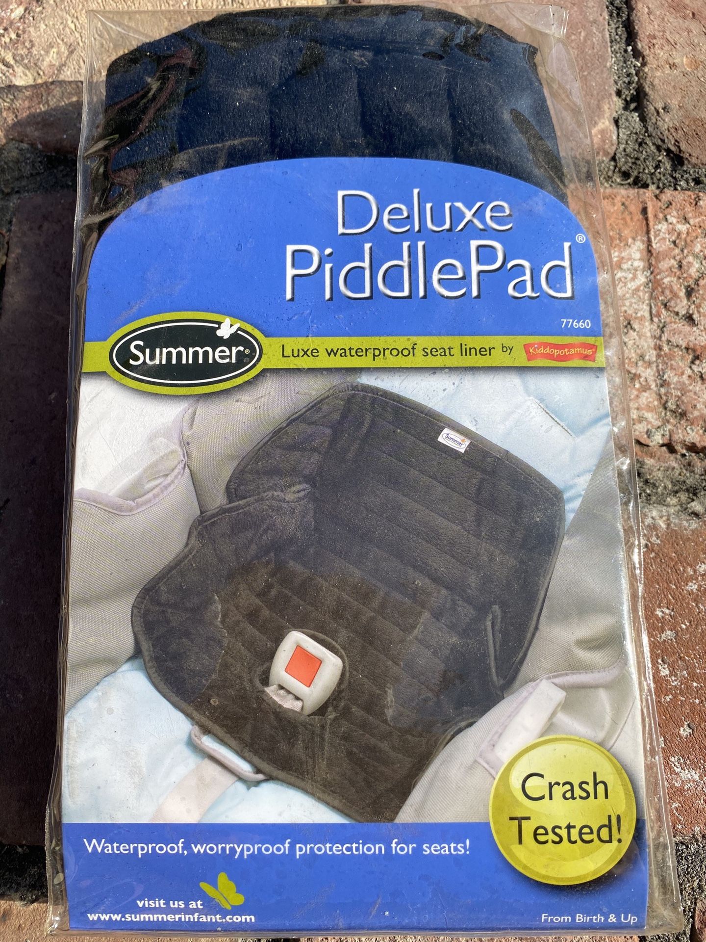 Deluxe piddle pad, waterproof seat liner