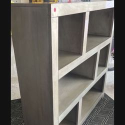 Gray Book Shelf 