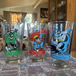 Super Hero Drinking Glasses