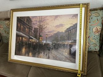 The Thomas Kinkade Boulevard Lights Paris. Make Offer