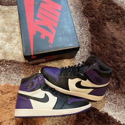 Jordan 1 Court Purple 1.0
