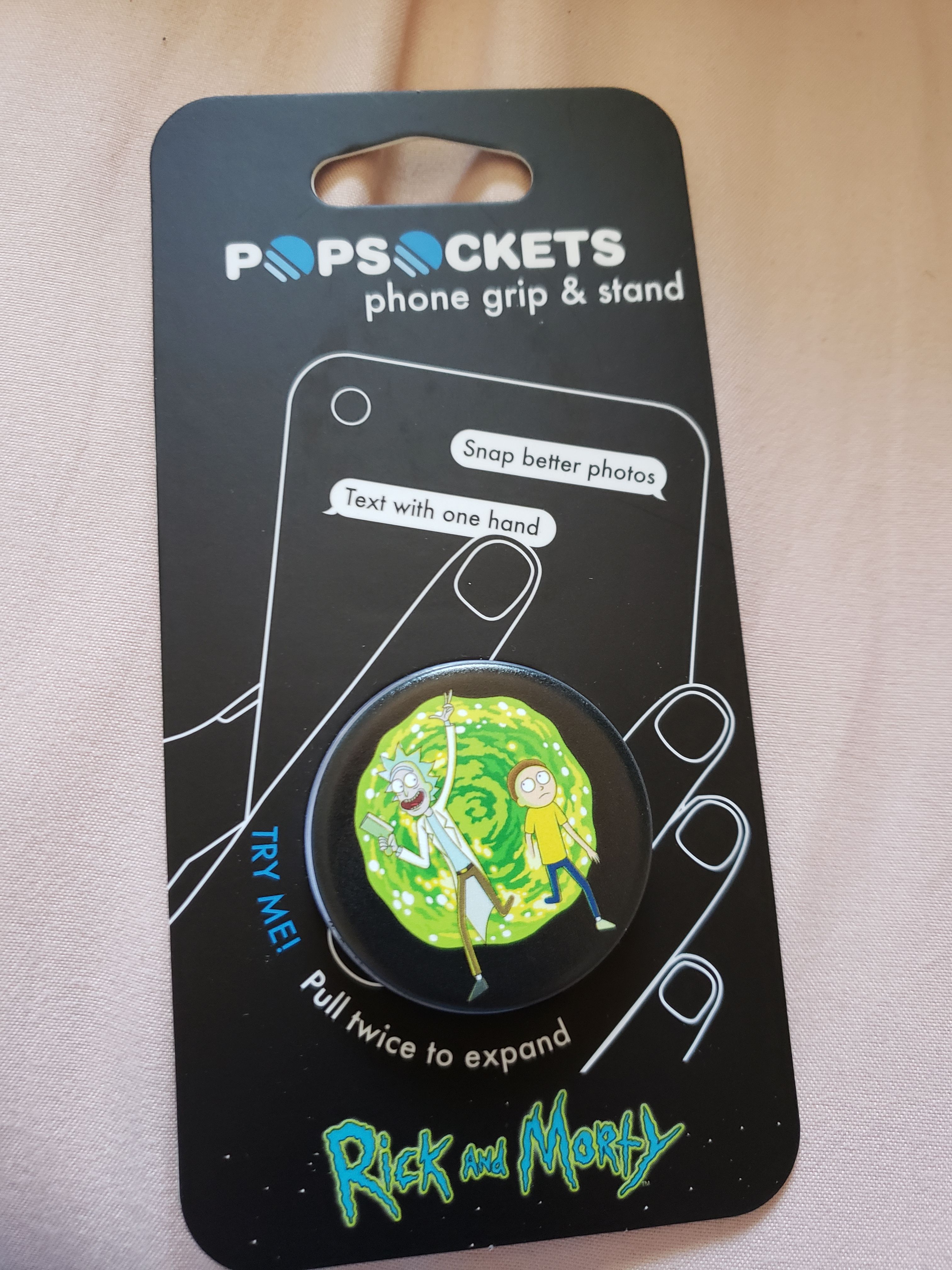 Rick and Morty pop socket