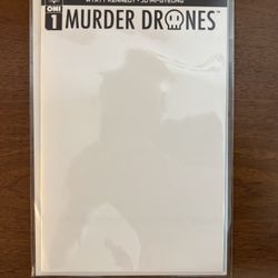 Murder Drones #1 Cover D Blank Sketch Variant ONI Press - First Print NM+