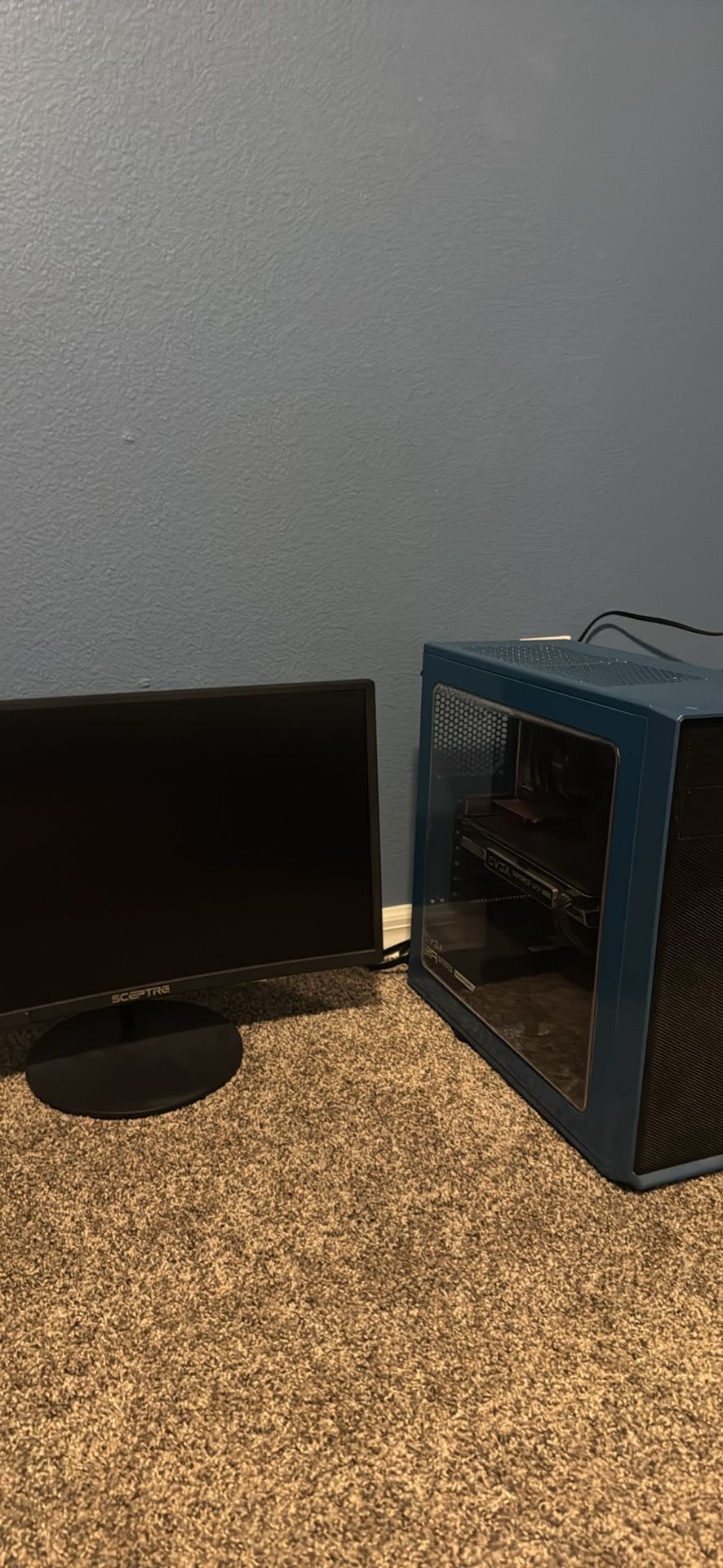 Custom Built Gaming PC + Monitor