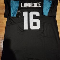 NFL Jacksonville Jaguars Rugby No.16 Trevor Lawrence Jersey Male