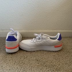 White Adidas Shoes Size 10