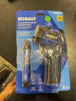 Kobalt Infrared Thermometer with NCV Tester 2-Piece Set