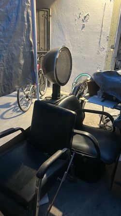 Blow dryer chair & hair wash chair