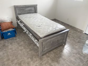 New Twin bed With Mattress