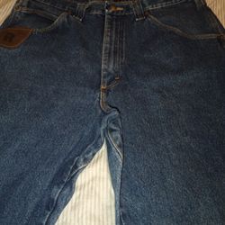 New Wrangler Riggs Men's Work Jeans 34x36