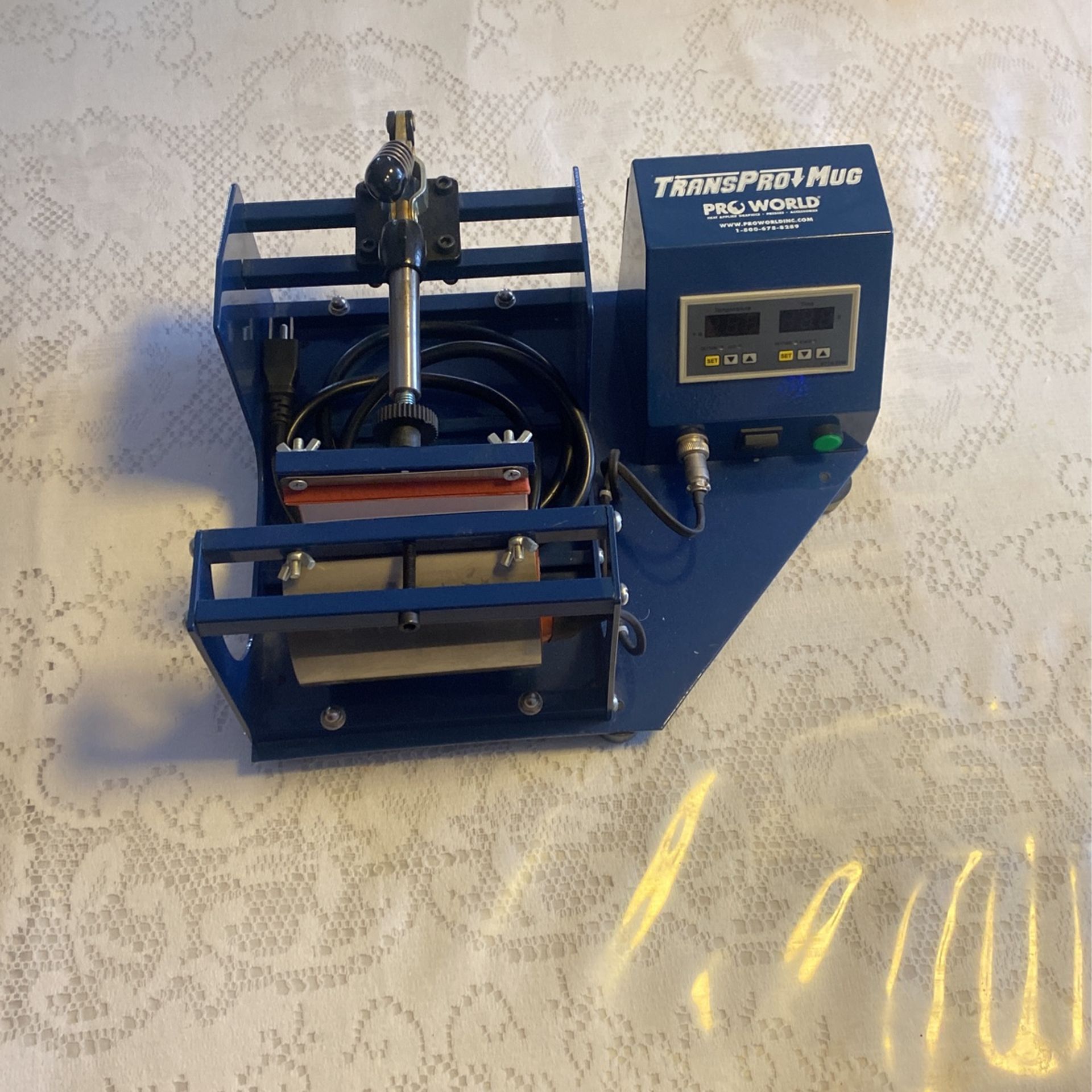 I Know Trans. Pro Mug Heat Press.