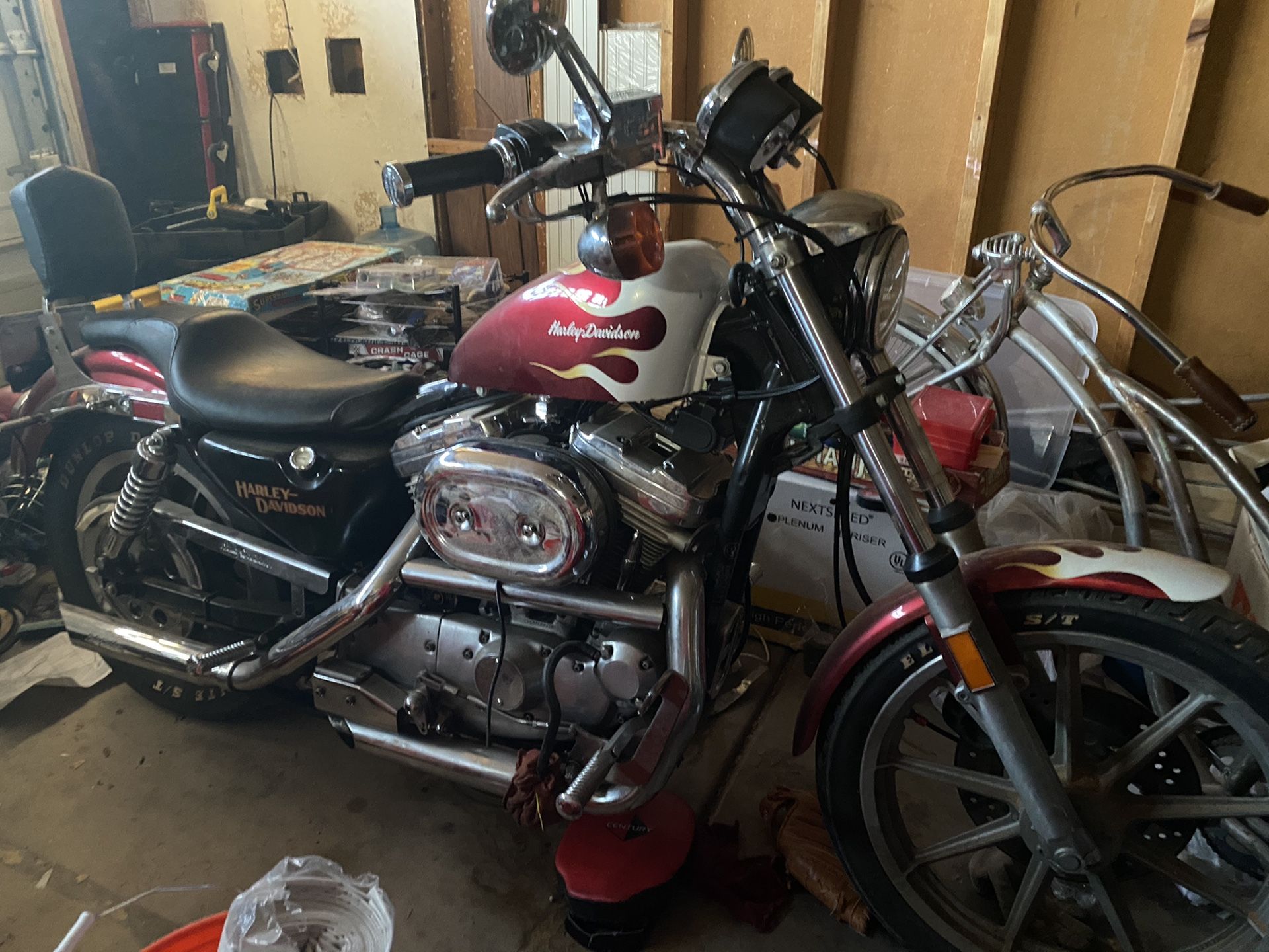 1986 Harley Davidson XL8 Sportster Motorcycle
