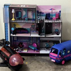 Lol Doll House, Plane , Camper 