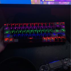 60% Blue Switch Keyboard