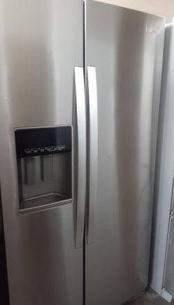 Whirlpool Side-by-Side Stainless Steel Refrigerator

