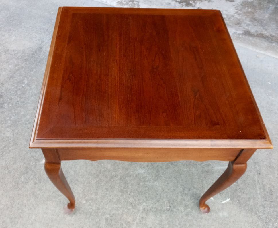Lane solid wood end table