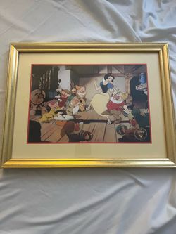Disney framed movie print