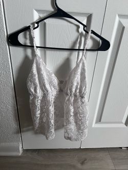 Sheer lace top