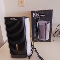 Dehumidifier New high quality for small room.
Only 20 dollars. 
And I gift a New House decoration for home and a New big Glade candle and a kitchen ta