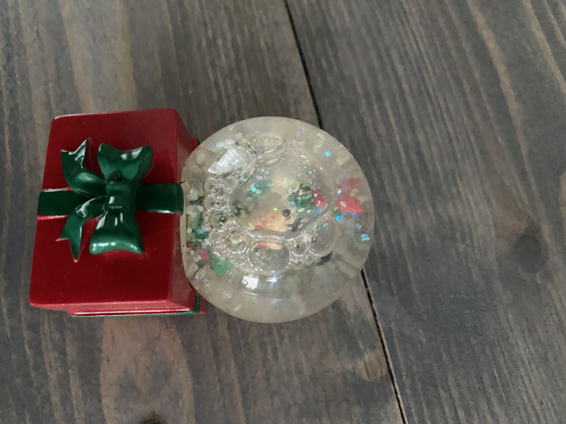 Mickey Mouse jcp giveaway snow globe
