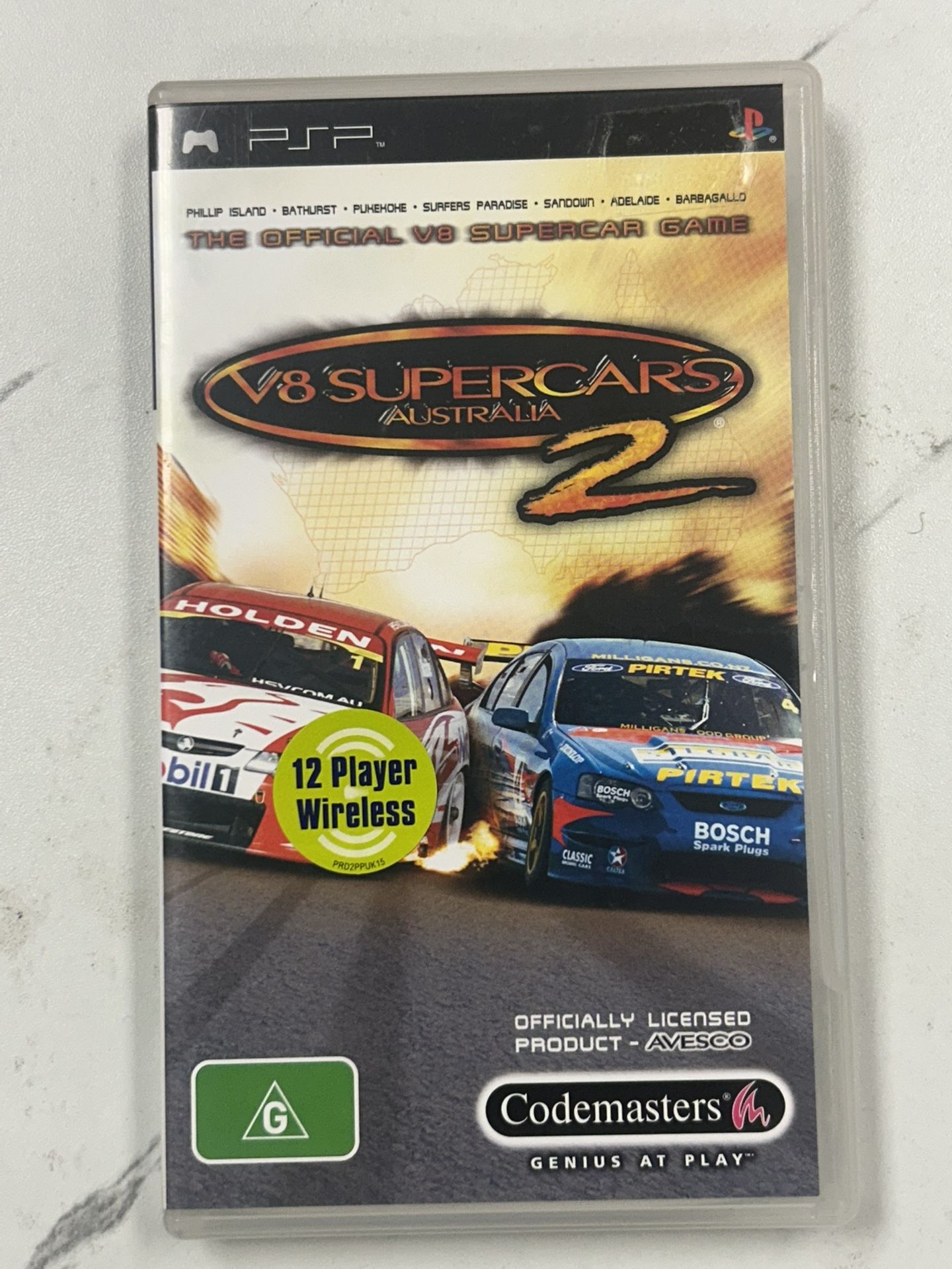 V8 Supercars Australia 2 – PSP Game – Codemasters