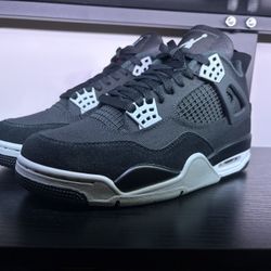 Jordan 4 Black Canvas Size 11.5 And 7