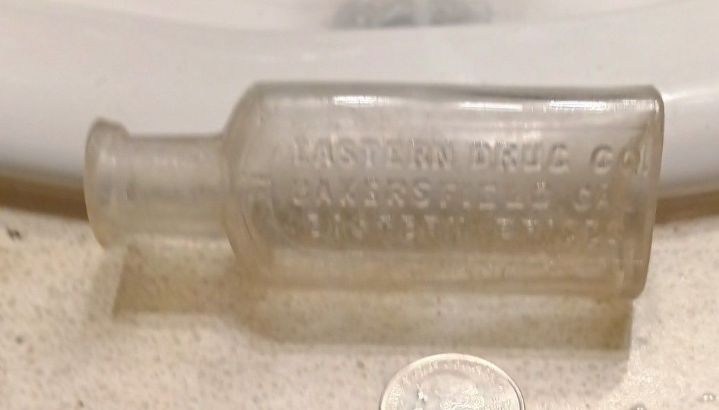 Antique Pill Bottle Bakersfield