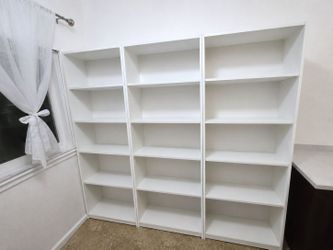 Storage shelves