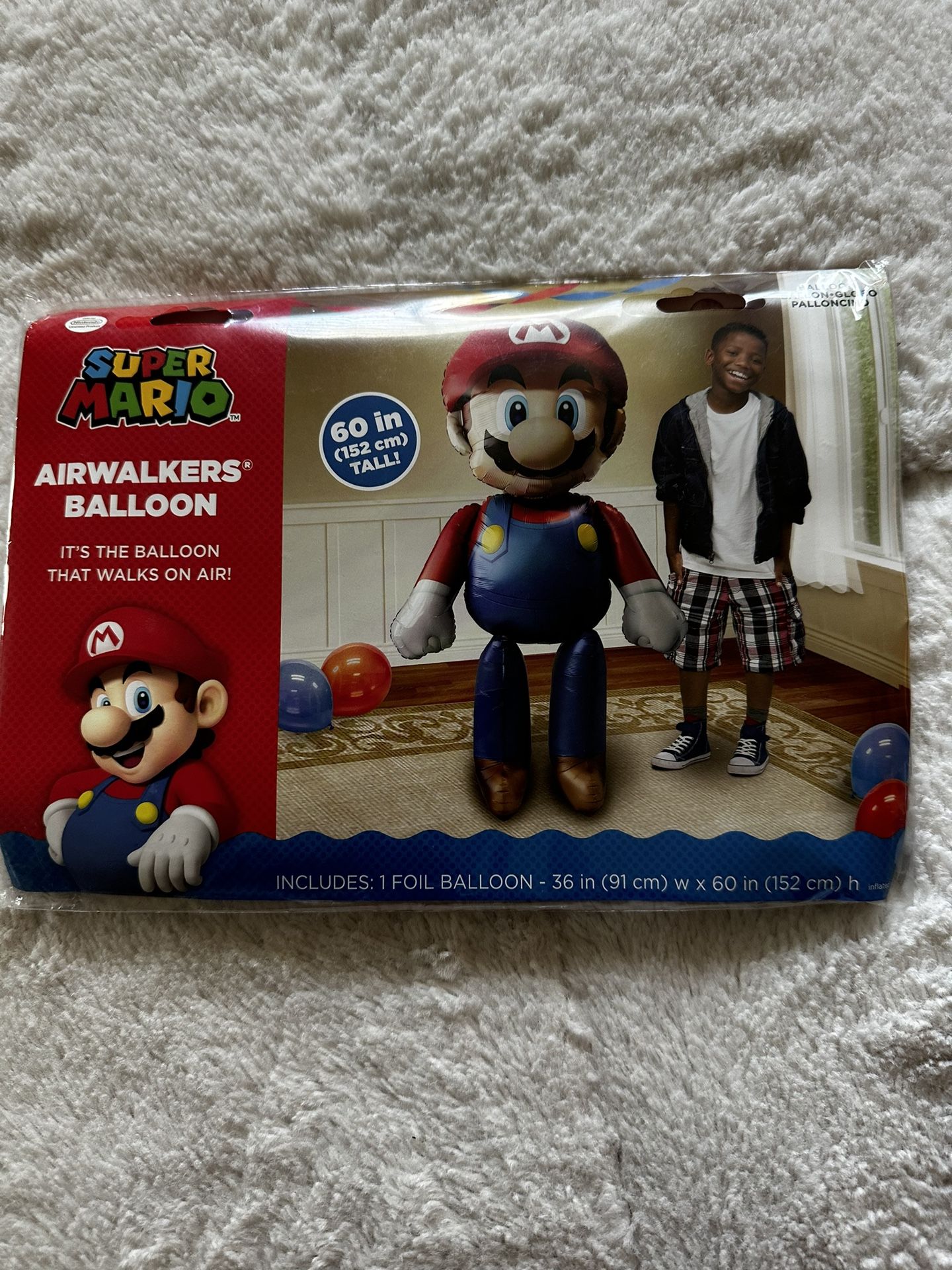 Mario Balloon $15 Dlls 